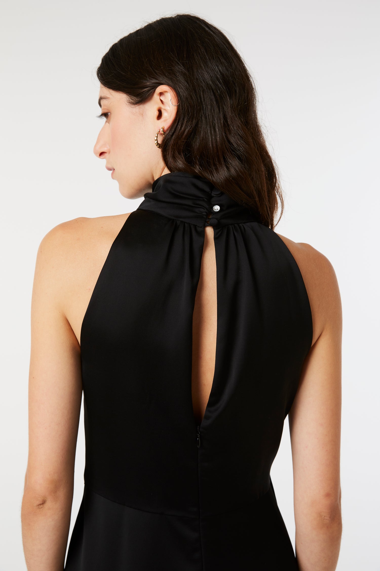 ARNSDORF - JILL MIDI DRESS - BLACK