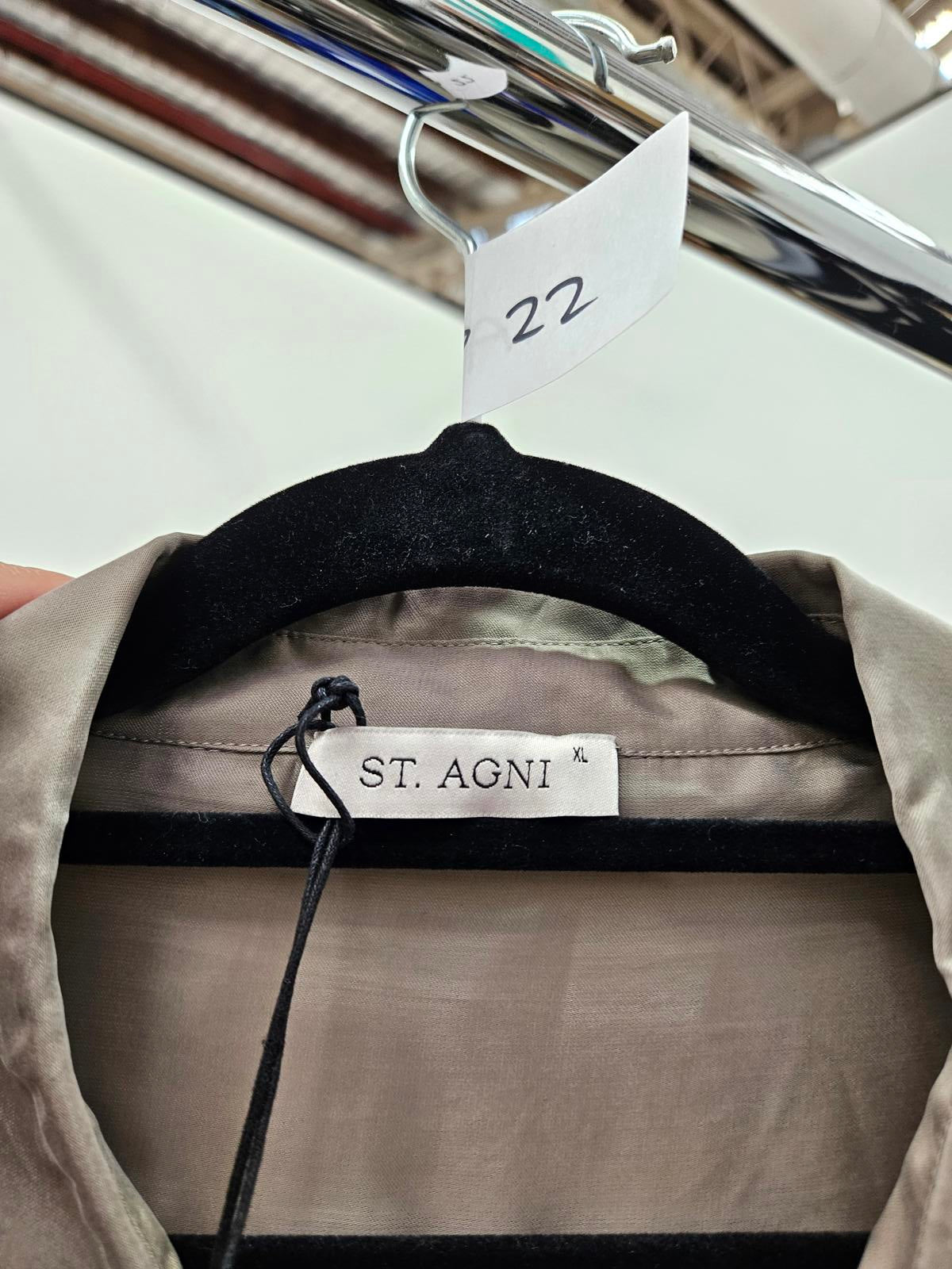 ST. AGNI Classic Shirt - Castor Grey