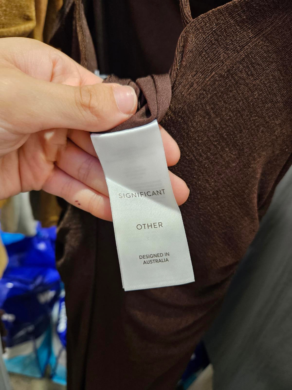 SIGNIFICANT OTHER Bella Dress - Chocolate