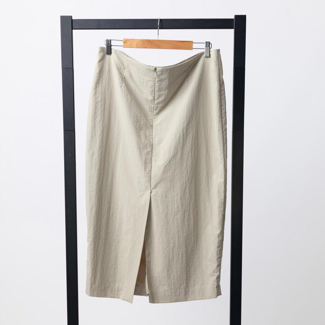 ST. AGNI Low Waist Pencil Skirt - Birch