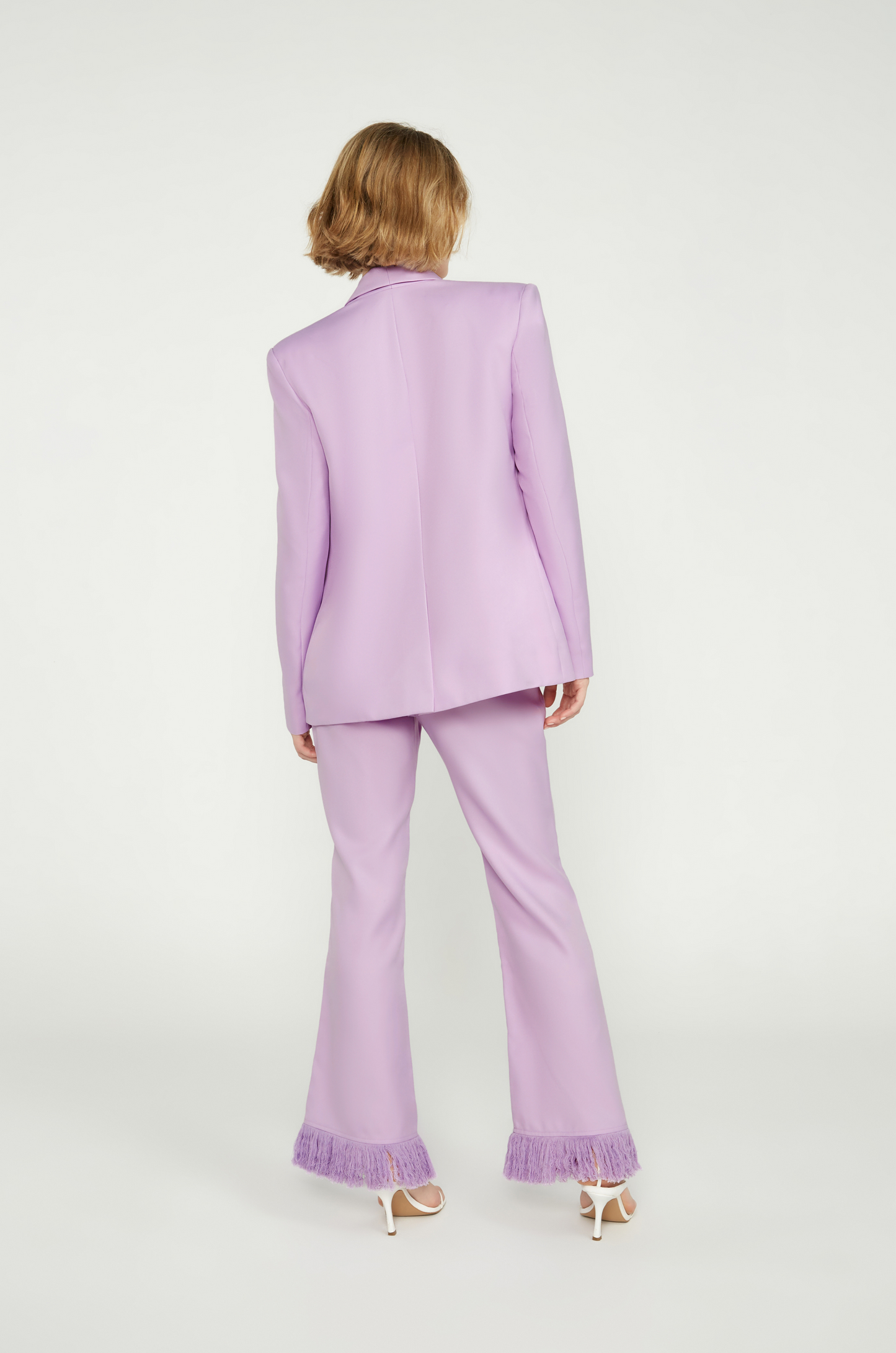 FIRST COLOURS - SELF PORTRAIT BLAZER - LAVENDER