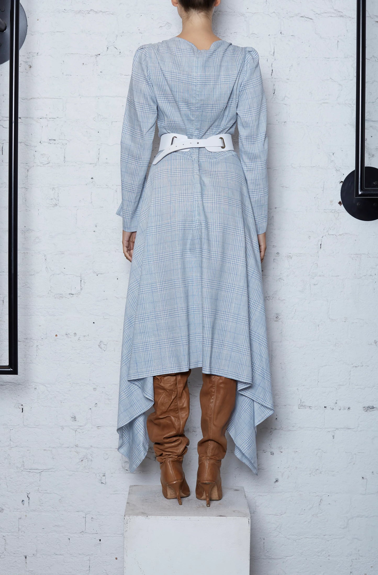 FINE ITALIAN WOOL STRETCH DRESS