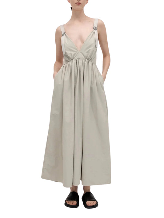 ST. AGNI Plunge Sun Dress - Birch