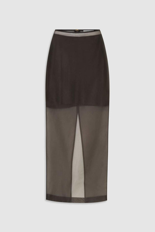 ORGANDY PENCIL SKIRT