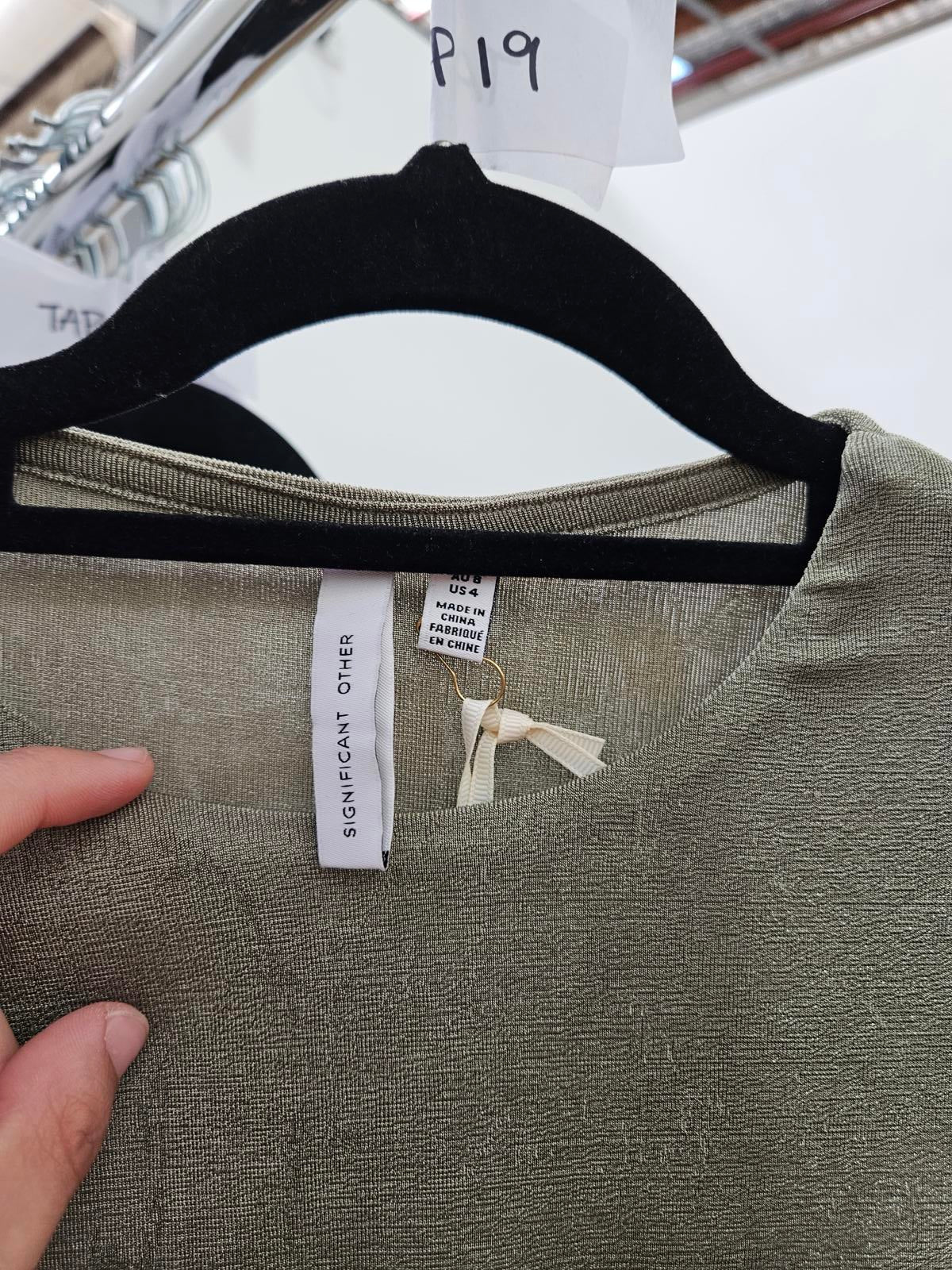 SIGNIFICANT OTHER Texas Top - Khaki