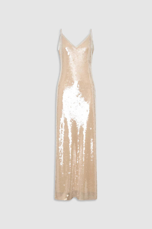 SEQUIN SLIP DRESS