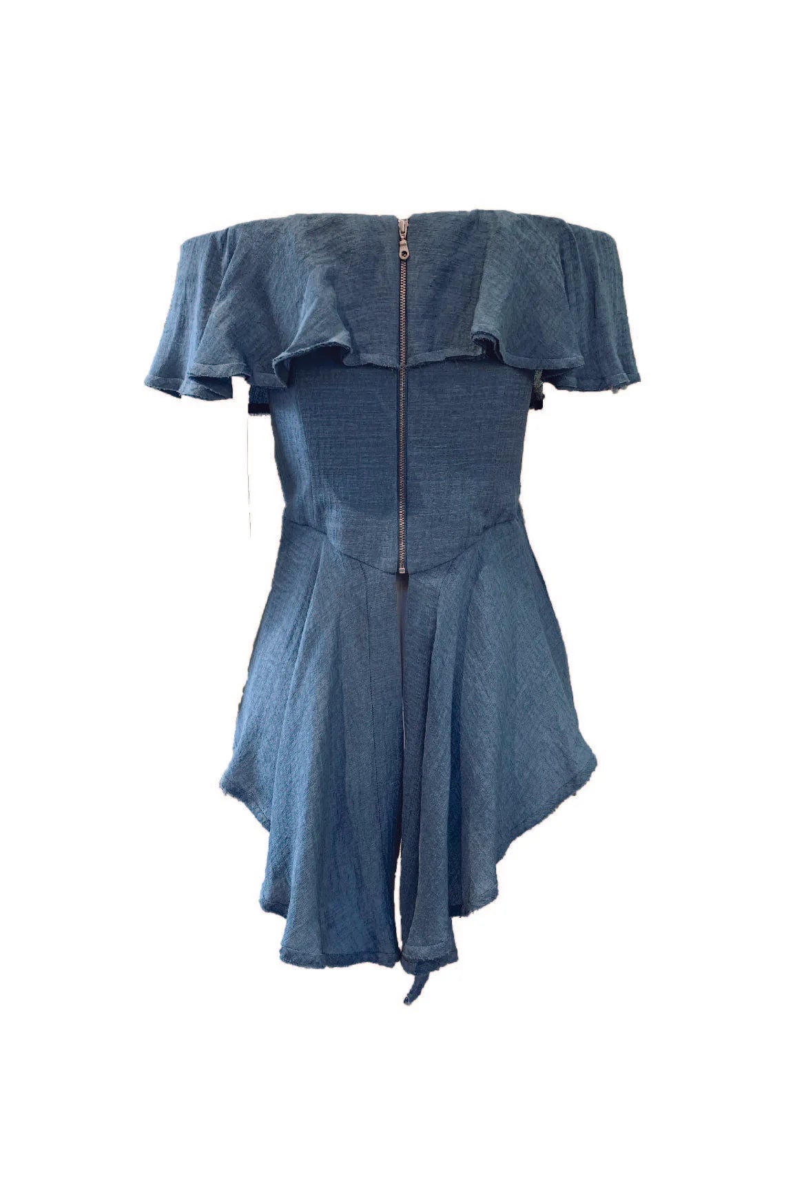FRILL SHOULDER TOP