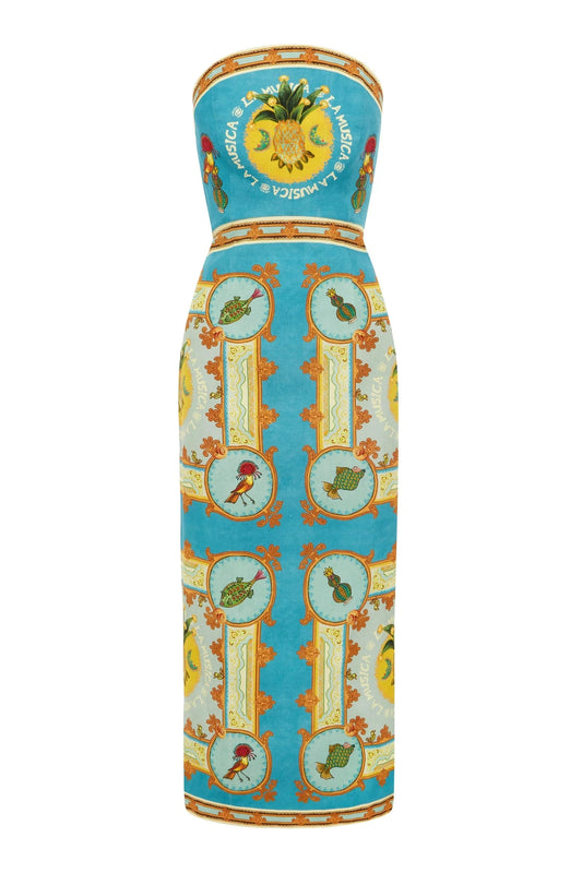 LA MUSICA MIDI DRESS EXCLUSIVE