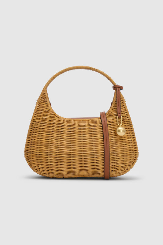 Clara Wicker Mini Bag