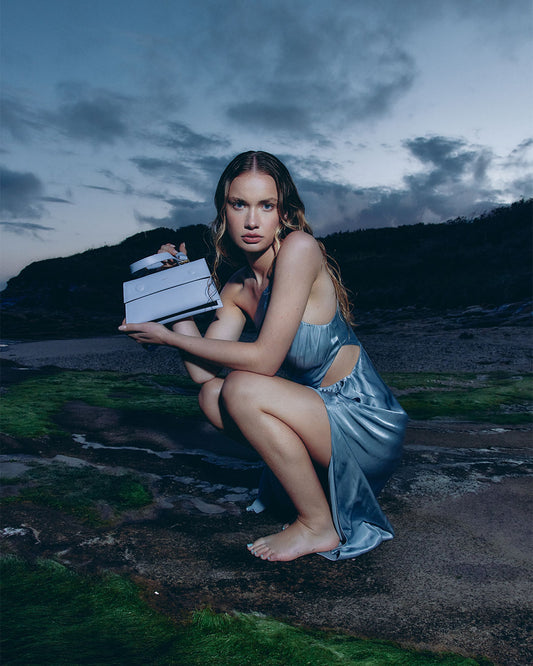 SIMÉTRIE - PETIT BAY BAG - BLUE