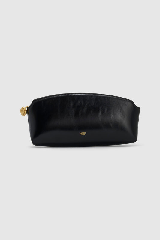 NAIA CLUTCH - BLACK