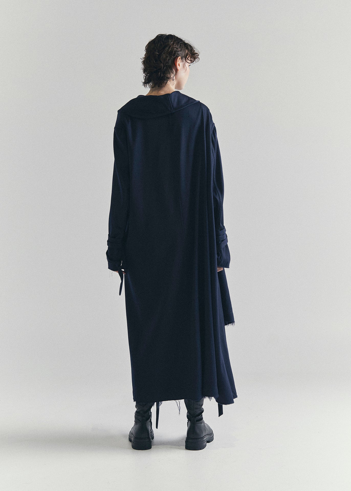 RECIETY - LOEWE RUNWAY DRESS LOOK 30 - NAVY