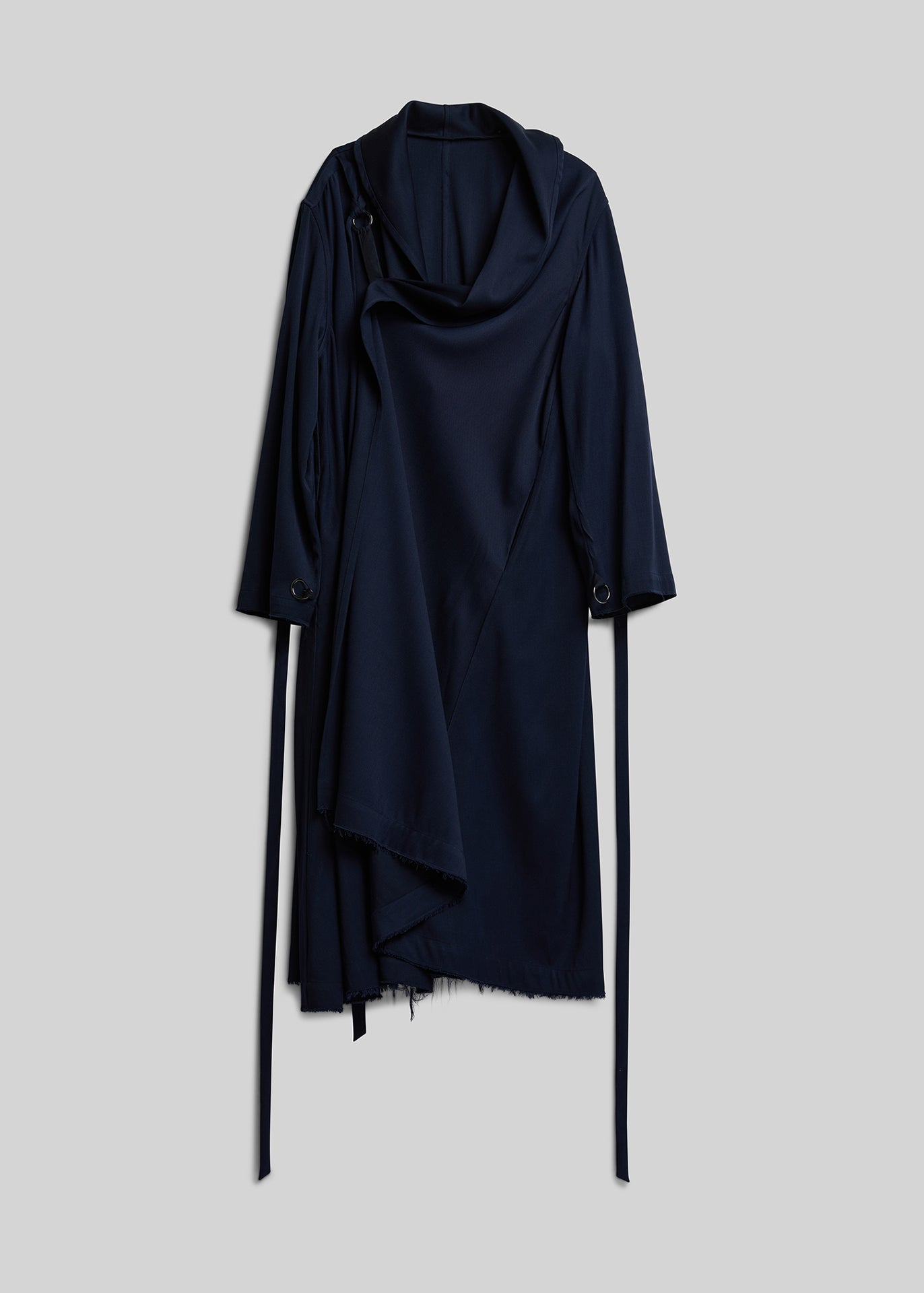 RECIETY - LOEWE RUNWAY DRESS LOOK 30 - NAVY