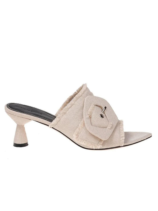 Mara & Mine - Lily Linen Heel Sandal Size 10.5 [COPY]