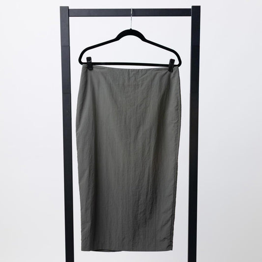 ST. AGNI Low Waist Pencil Skirt - Thyme