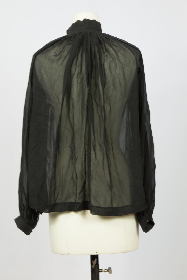 Georgette Blouse - Black