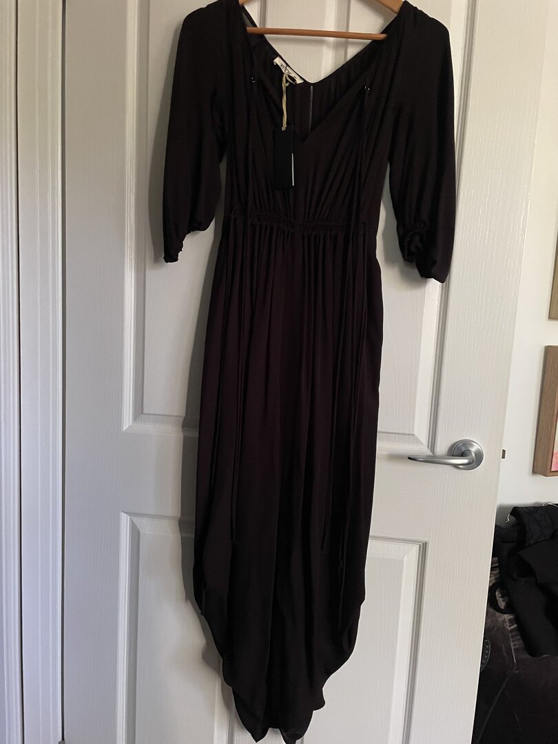 Circular Drape Dress