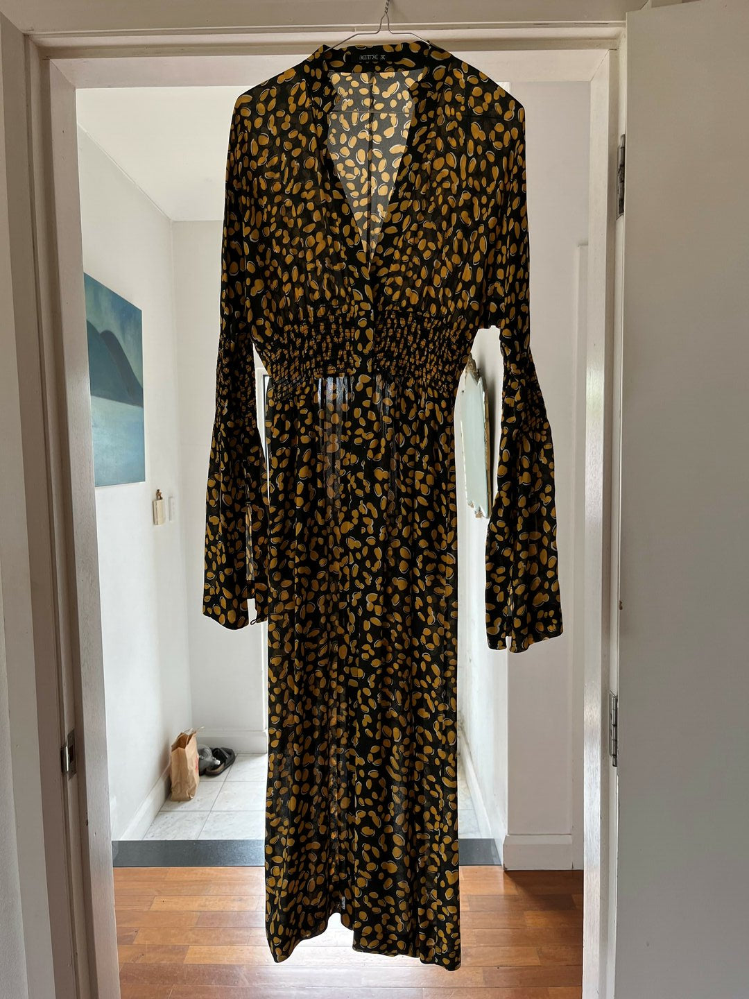 Dandelion Shirred Dress