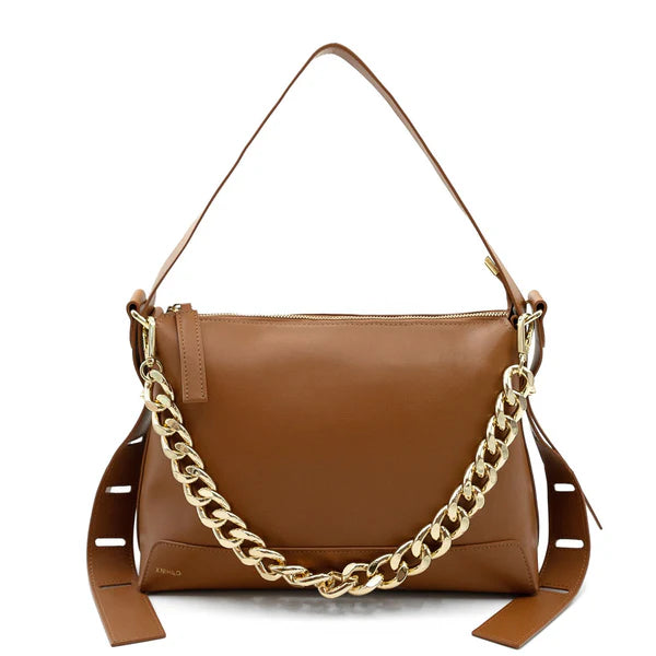 Rhode leather tan shoulder bag