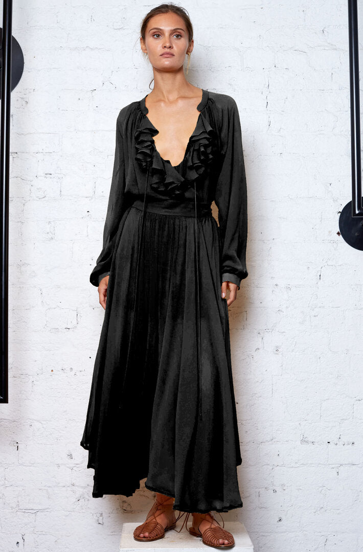Georgette Blouse - Black