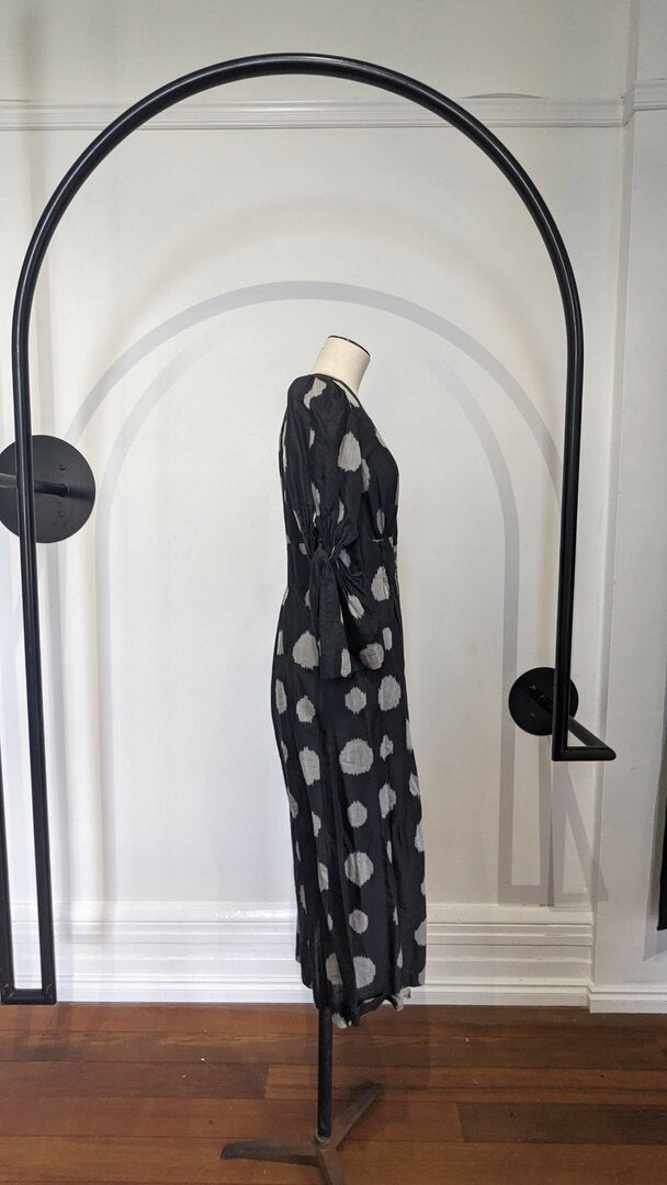 Handweave Ikat Shirtdress