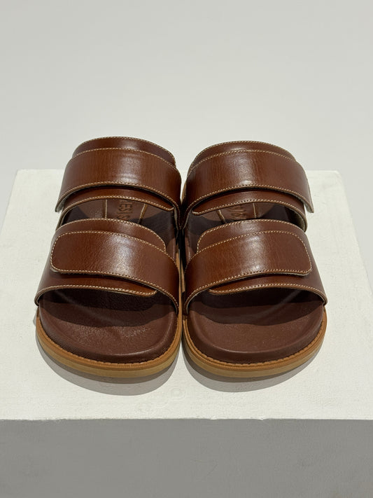 James Smith - Izano Slide Vintage Brown Size: 5
