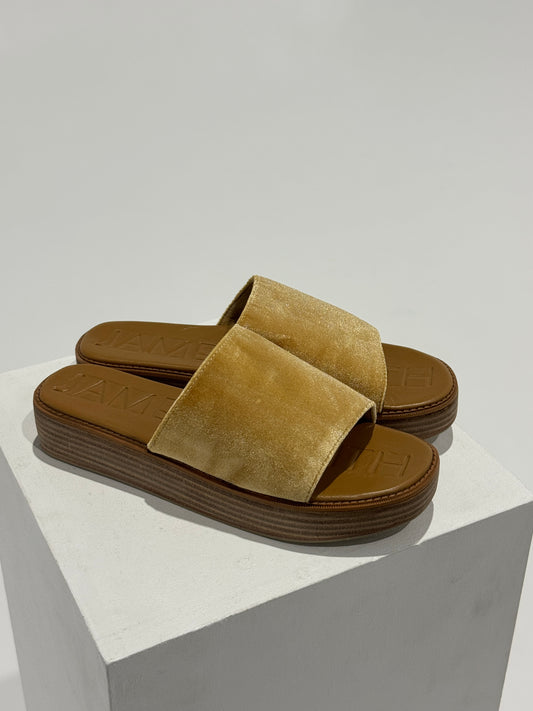 James Smith - Stevie Stacked Marigold Size: 7