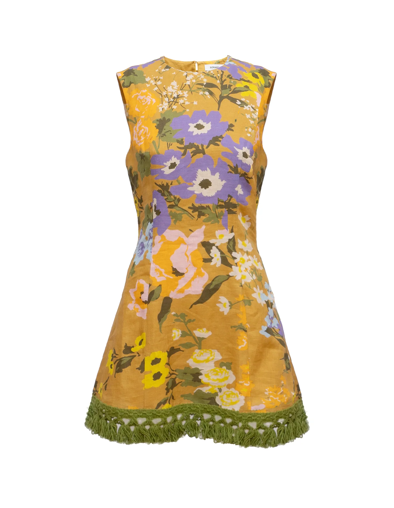 lovaan mathilda linen mini dress Lovaan Mathilda Linen Mini Dress