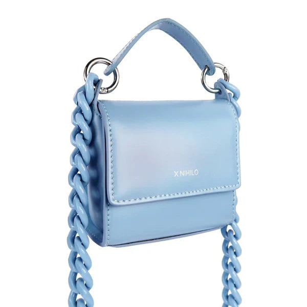 Tranquil Leather Sky Blue Mini Bag
