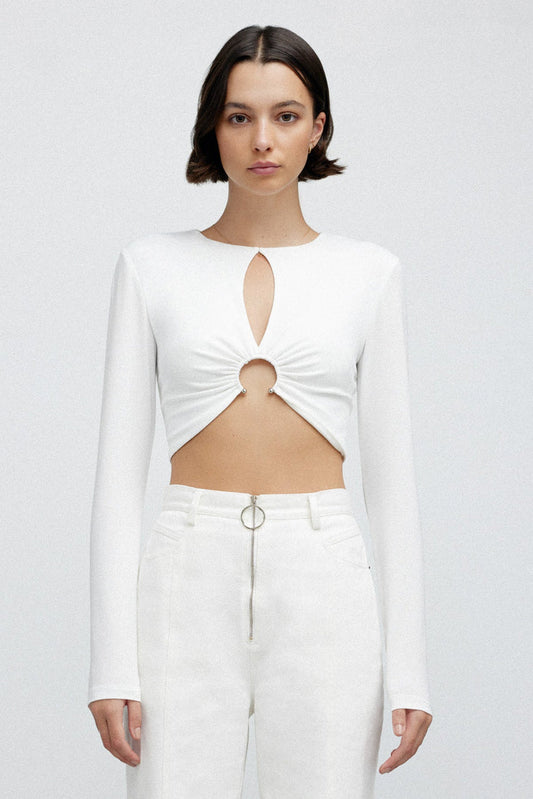 SIGNIFICANT OTHER Audrey Top - Ivory