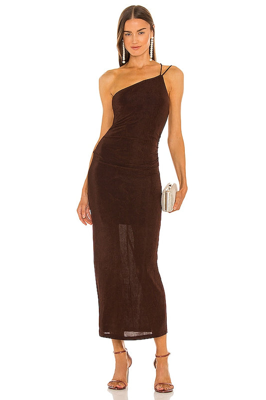 SIGNIFICANT OTHER Bella Dress - Chocolate