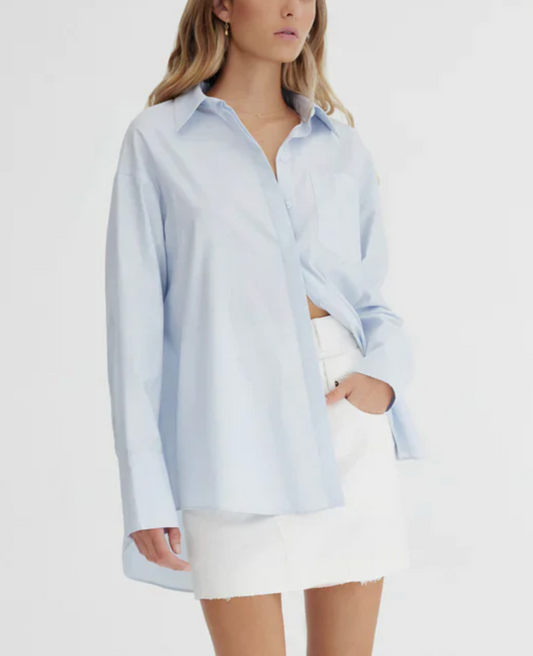 SIGNIFICANT OTHER Addison Shirt - Powder Blue