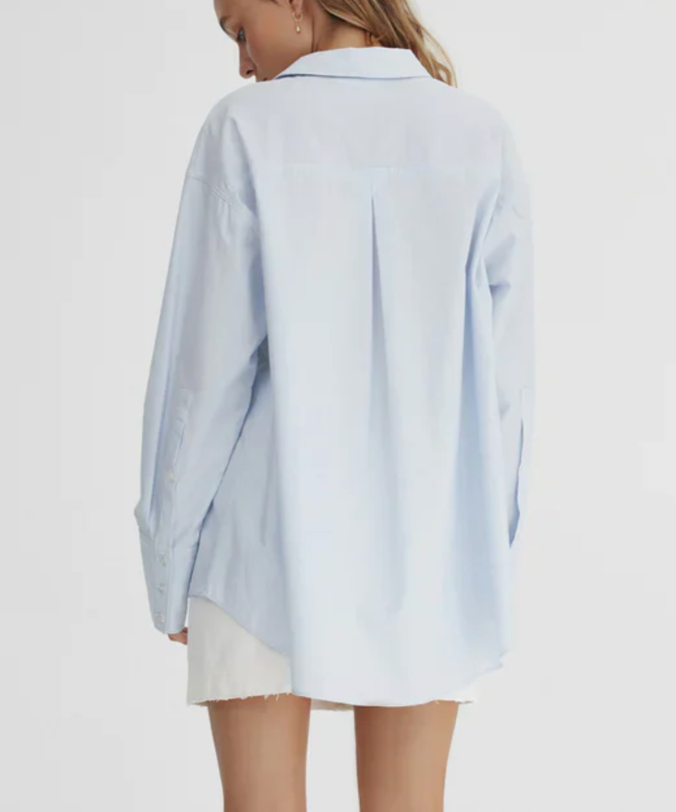 SIGNIFICANT OTHER Addison Shirt - Powder Blue
