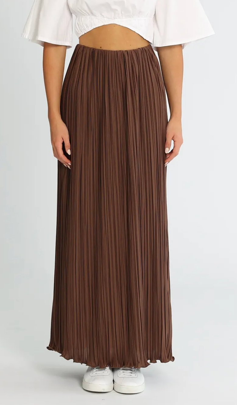SIGNIFICANT OTHER Adeline Skirt - Chocolate