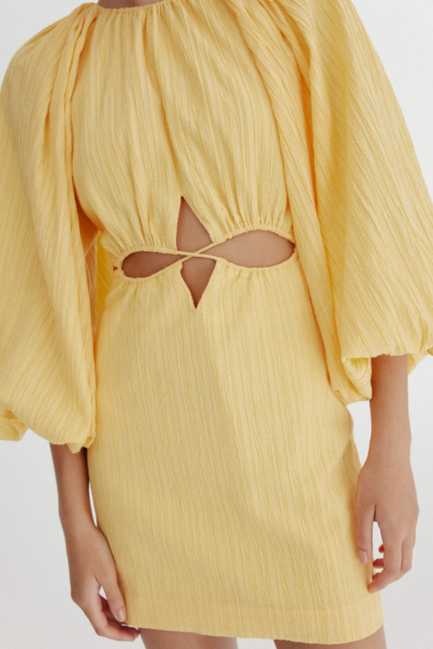 SIGNIFICANT OTHER Arwyn Mini Dress - Sunflower