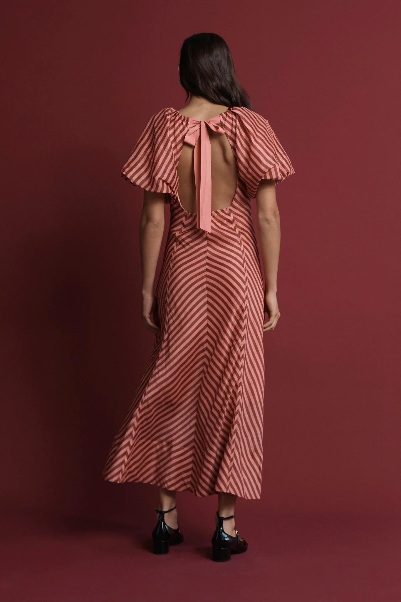 Tess Dress Humbug Stripe