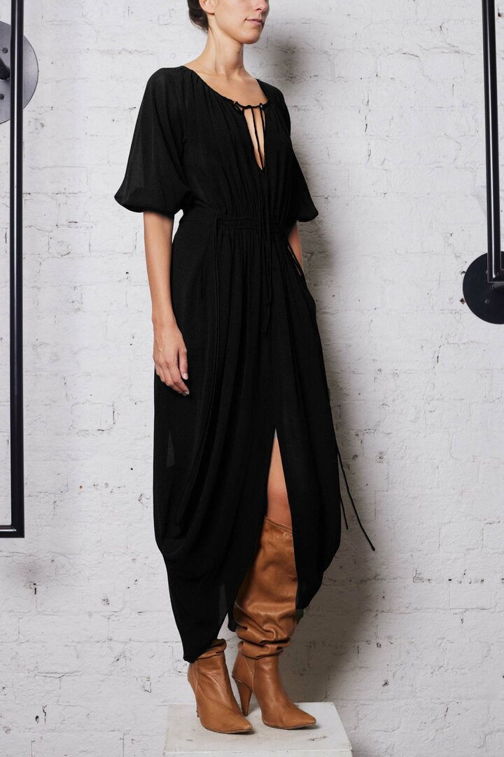 PRE-ORDER Circular Drape Dress