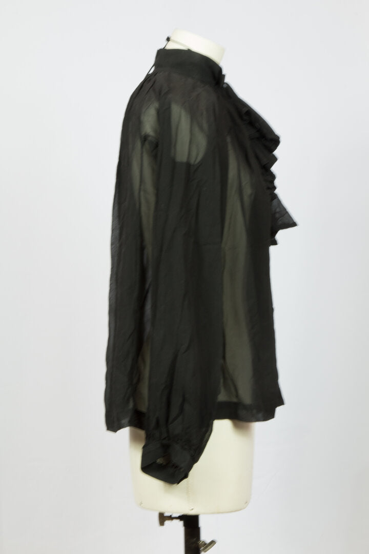 Georgette Blouse - Black