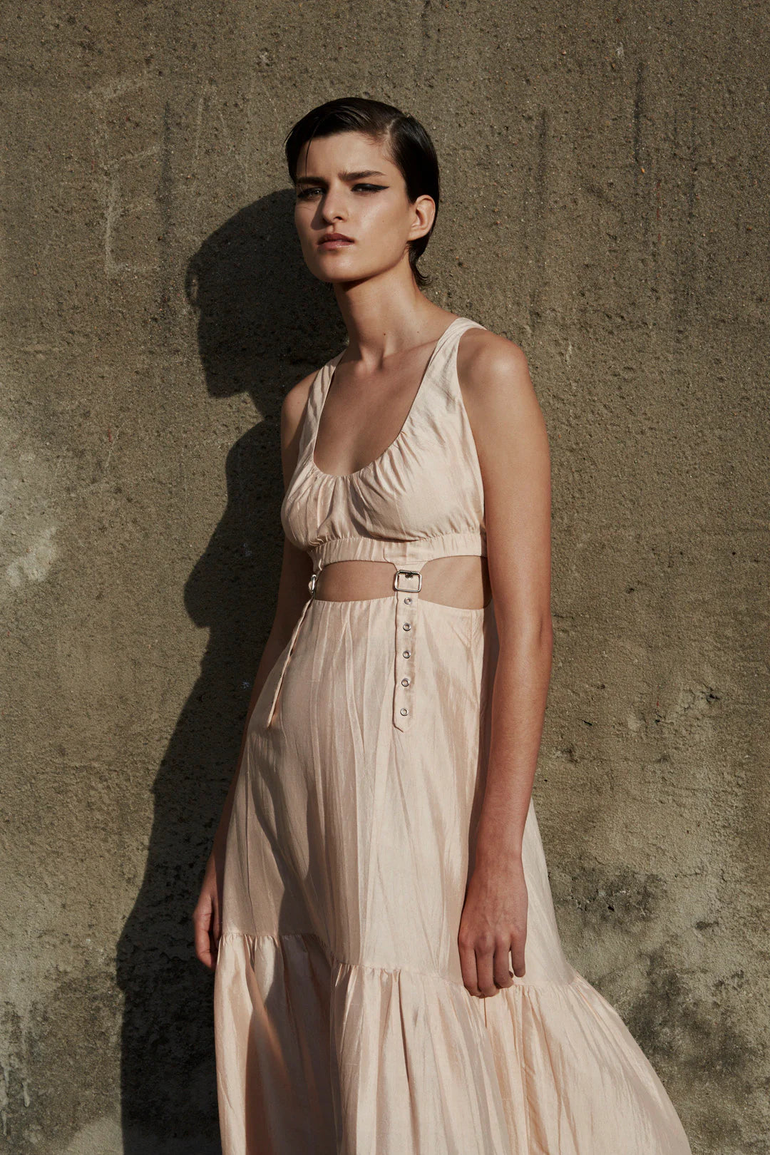 Suspended Dress - Foundation Pink