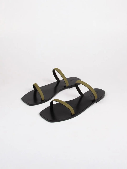 A.EMERY Lola Sandal – Khaki