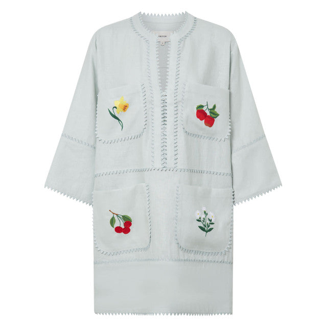 Embroidered Tunic Dress - Edu De Nil
