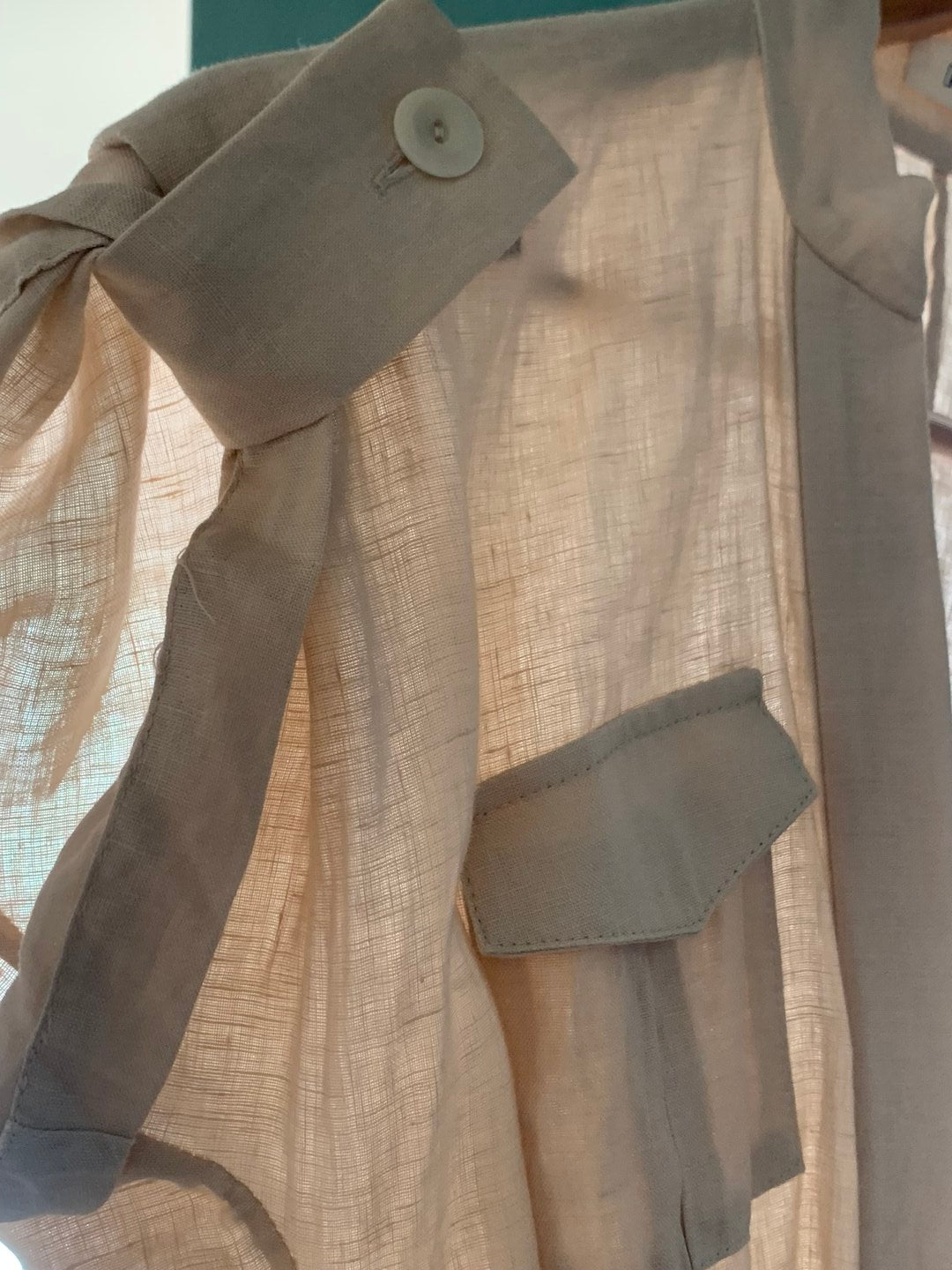 6 Pocket Safari Dress - Shell