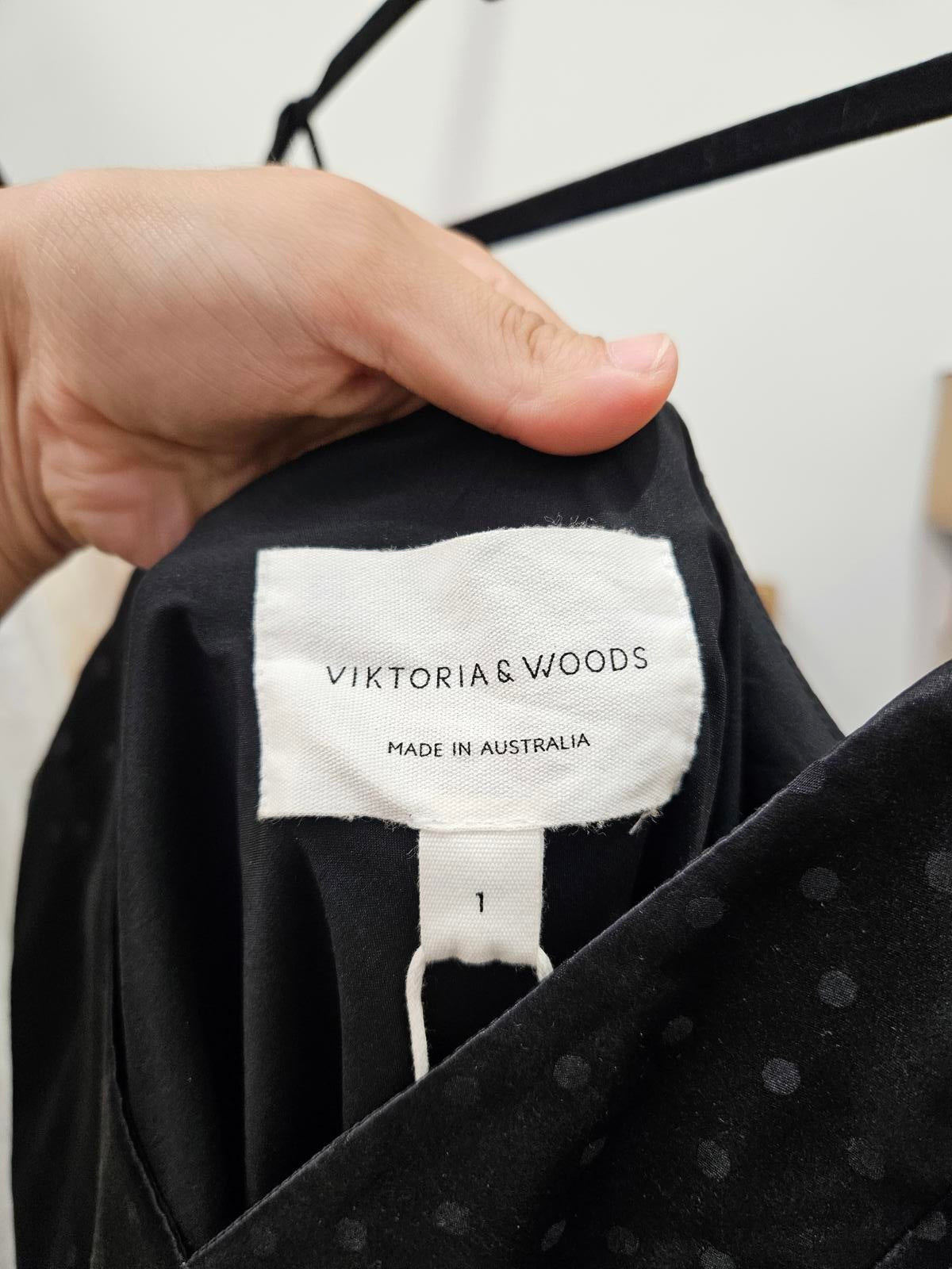 VIKTORIA & WOODS Priestess Dress - Black