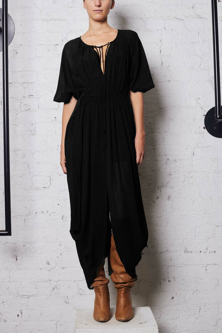 Circular Drape Dress