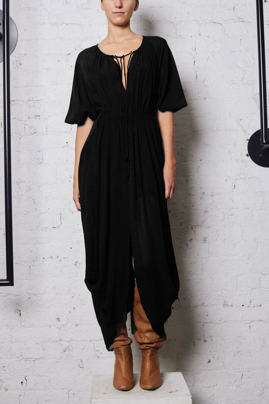 Circular Drape Dress