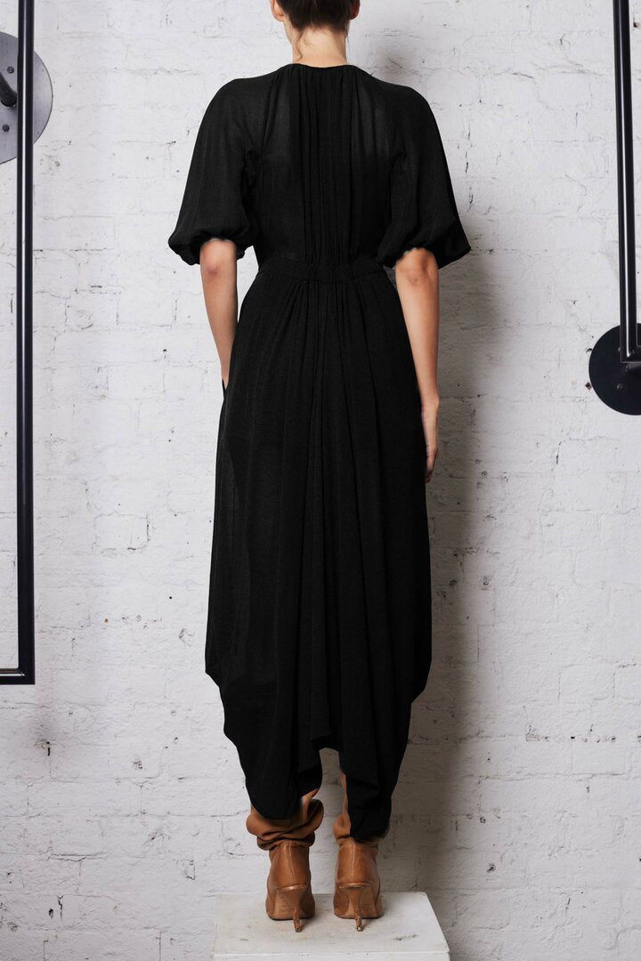 Circular Drape Dress