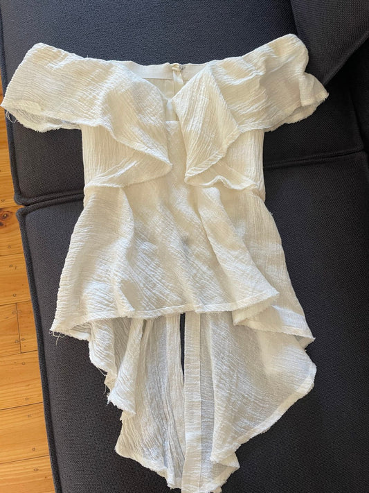 Linen Corset Top