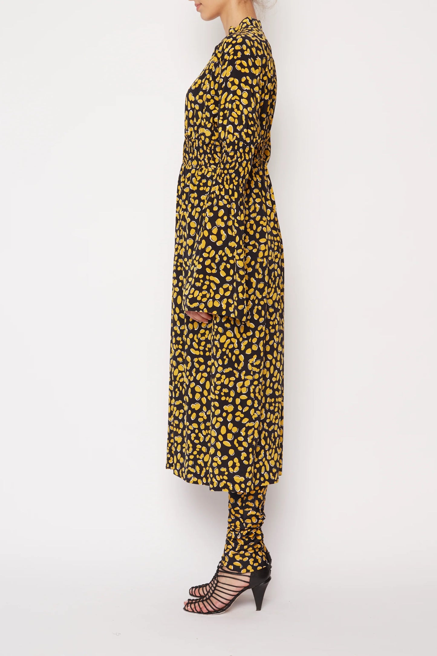Dandelion Shirred Dress