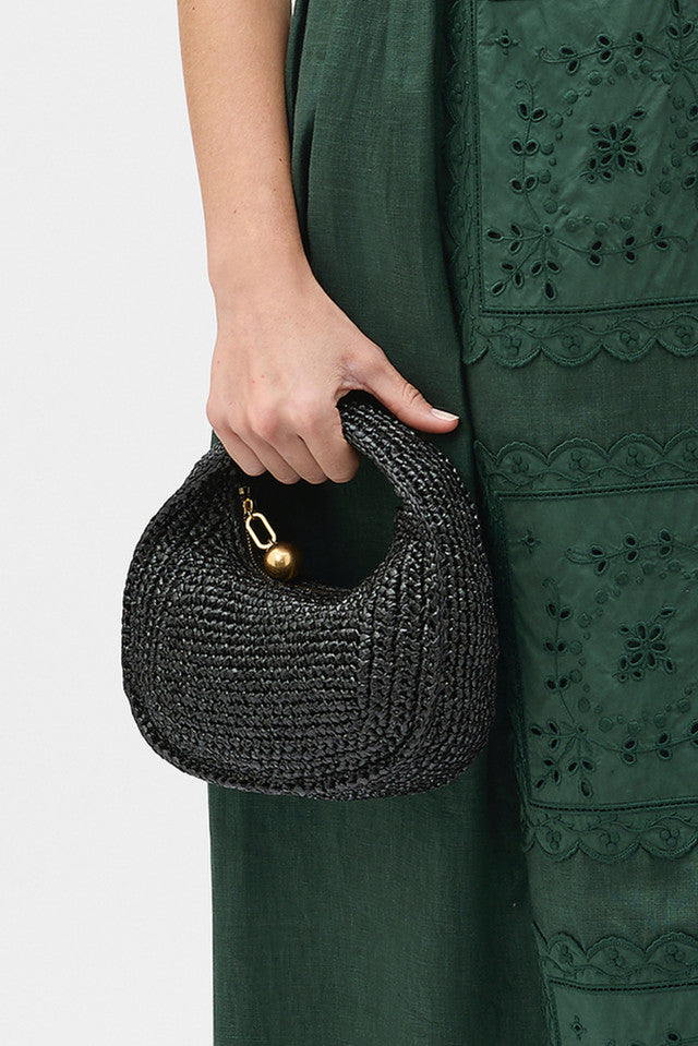CLARA STRAW MINI BAG
