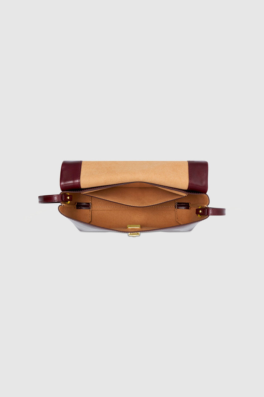 Etta Medium Clutch - Currant